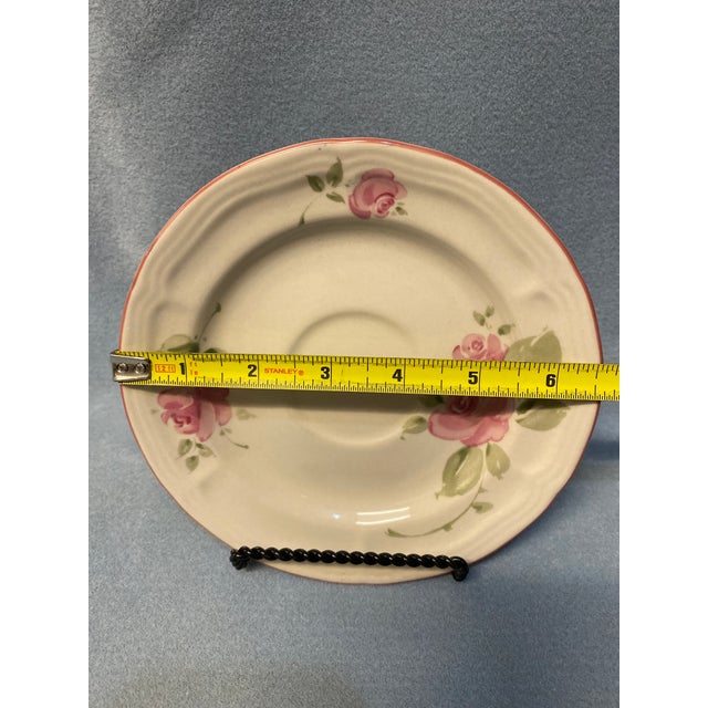 1990s Gibson Roseland Fine Stoneware 5-Piece Place Setting For Sale - Image 11 of 18