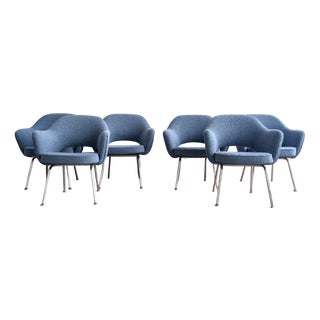 Executive Armchairs by Eero Saarinen for Knoll International, Germany, Set of 6 For Sale