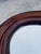 Antique Traditional Mahogany Carved Scalloped Wall Mirror For Sale - Image 4 of 8