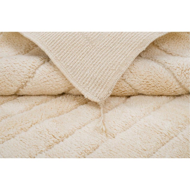 Hand-Knotted Wool Rug by Azele Studio For Sale - Image 11 of 12