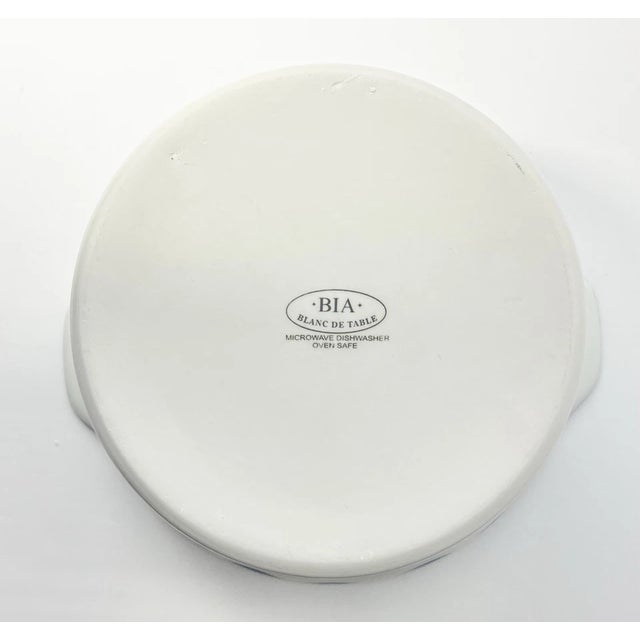 Bia Cordon Bleu, Blanc De Table “Rooster” Round Baking Casserole Dish & Lid For Sale - Image 4 of 7