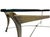 Mid 20th Century Vintage Brutalist Forged Iron and Glass Coffee Table For Sale - Image 5 of 9