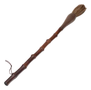 China Bamboo Root Calligraphy Brush, C. 1900