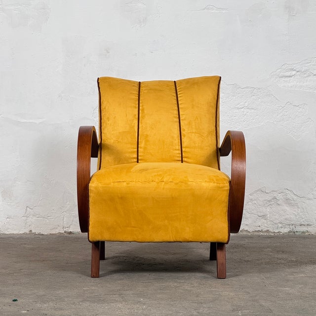 Art Deco Chairs by Jindřich Halabala for Up Závody, 1930s, Set of 2 For Sale - Image 6 of 13