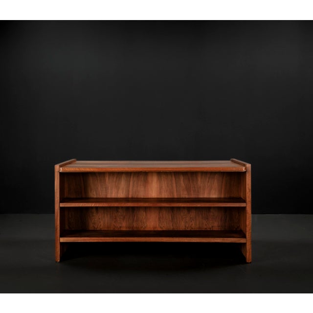 Art Deco Desk in Walnut by Bruno Paul for Veb Deutsche Werkstätten Hellerau, 1930s For Sale - Image 9 of 18