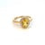 Natural Citrine Diamond Ring 6.5 14k Yellow Gold 1.74 TCW Certified For Sale - Image 4 of 14