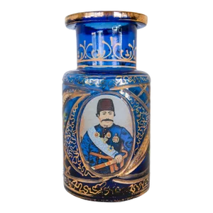 Vintage 1920s Blue Vase