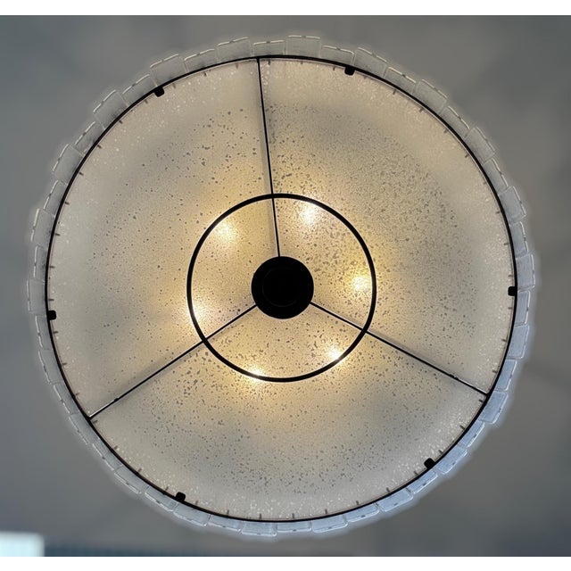 Glass 21st Century Murano Bars Chandelier by Fabio LTD For Sale - Image 7 of 7