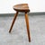 1960s Mid Century Danish Modern Milking Stool Tripod Ottoman 3 Legs Solid Wood Lassen For Sale - Image 11 of 11