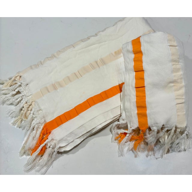 Life's a beach.... and here are the perfect towels for it. This pair of Vintage Pestemals, from Sknots Shelter Island, is...