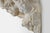 Cream Antique French Plaster Wall Console with Cherubs, 1900s For Sale - Image 8 of 11