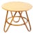 Vintage Side Table in Bamboo and Rattan For Sale