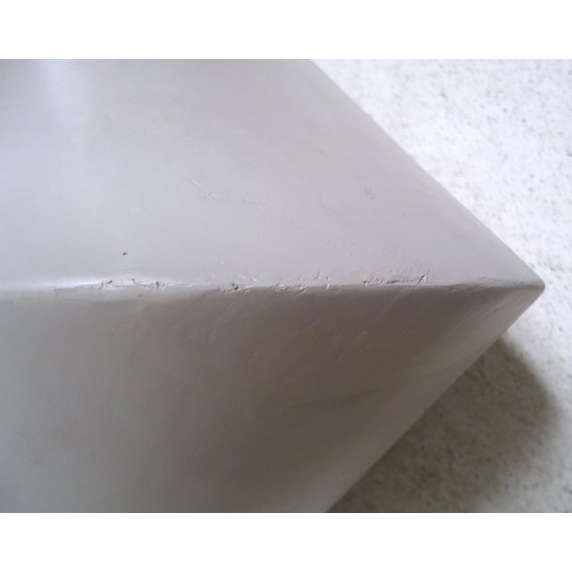 Metal Midcentury Cocktail Table in the Style of Karl Springer For Sale - Image 7 of 8