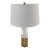 Bodil Crystal & Brass Lamp For Sale