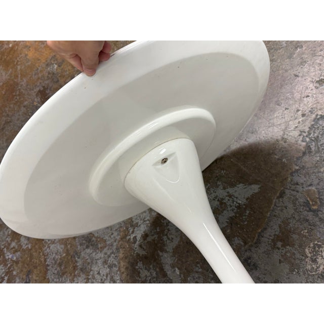 Eero Saarinen Style Tulip Side Table For Sale - Image 10 of 12