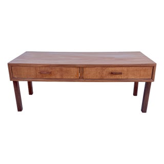 Low Danish TV Stand in Teak, 1960s For Sale