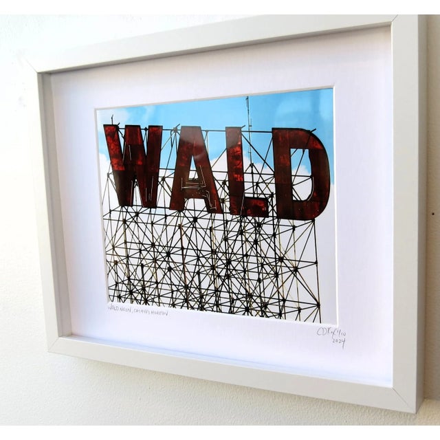 Digitally enhanced framed Limited Edition photography of the Iconic and beloved Houston East End Landmark Neon Signage at...