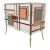Especially handmade credenza, with two doors and an internal compartment covered with a mirror and equipped with an...