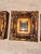 Vintage Hollywood Regency Gold Gilt Baroque Inset Wall Mirrors - Set of 3 For Sale - Image 9 of 9