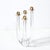 This mid-century amorphic four-arm candelabra, signed Schneider, is a stunning example of French elegance and...