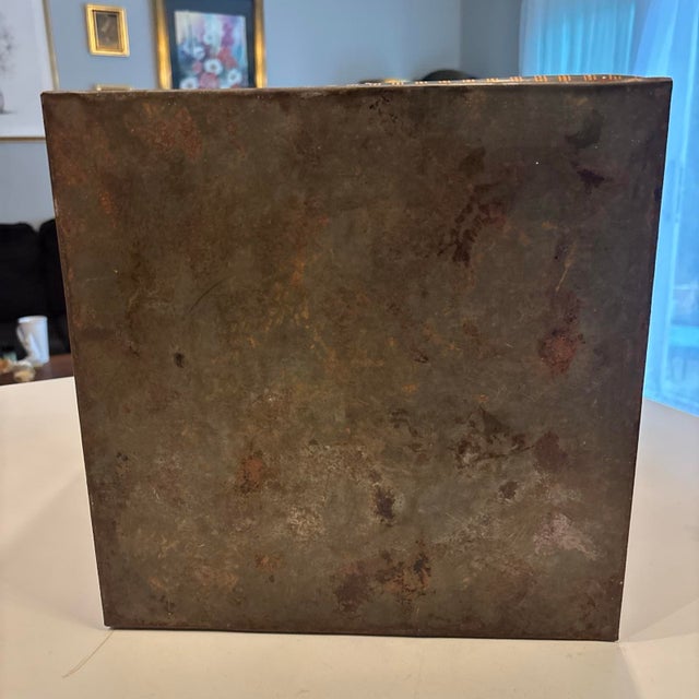 Early 20th Century Roasted Coffee 25 Lb Tin Sears Roebuck & Co. Chicago Store Coffee Display For Sale - Image 12 of 12