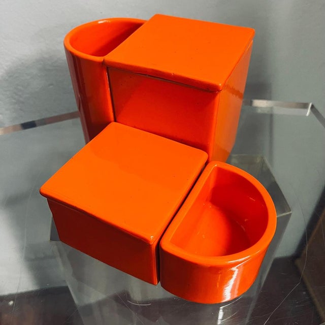 Ceramic Ceramic Box from Gabbianelli, Italy, 1970s For Sale - Image 7 of 8