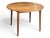 1960s Danish Modern Teak Expandable Oval Dining Table With Two Leaves For Sale - Image 9 of 13