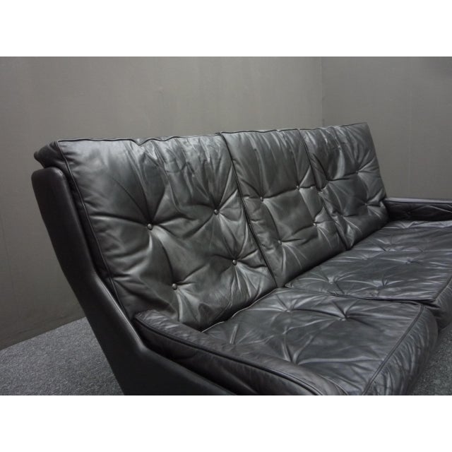 1960s Leather Sofa by Roland Rainer, 1960s For Sale - Image 5 of 18