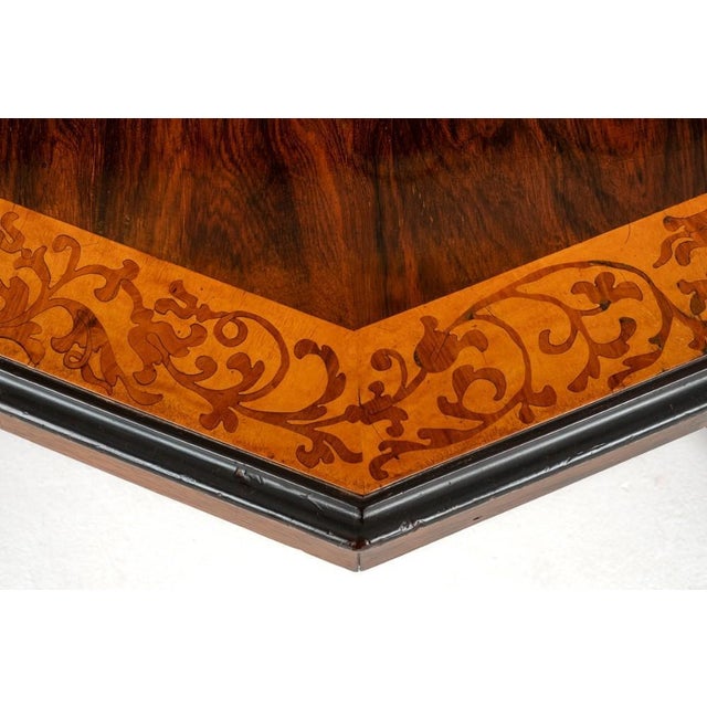 William IV Centre Table Octagaonal Inlay For Sale - Image 6 of 11
