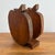 Midcentury Rustic Wooden Apple Napkin Holder For Sale - Image 4 of 7