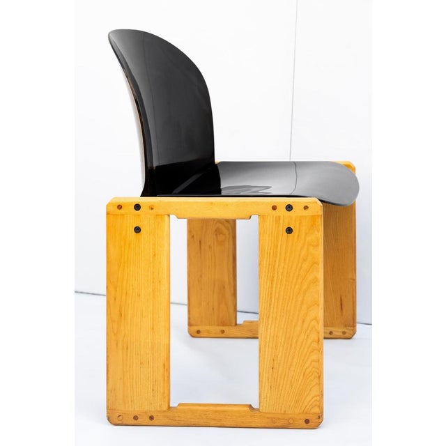 Dialogo Chairs by Afra & Tobia Scarpa for B&B Italia, 1970, Set of 4 For Sale - Image 13 of 14