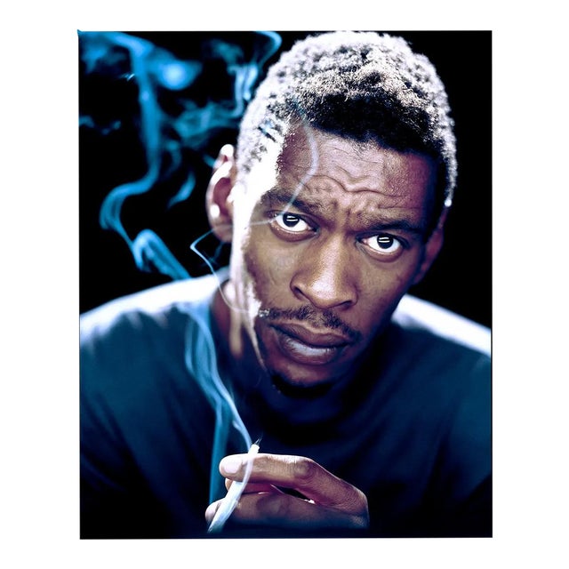 Daddy G Massive Attack - Oversize Signed Limited Edition Print, 2020 For Sale