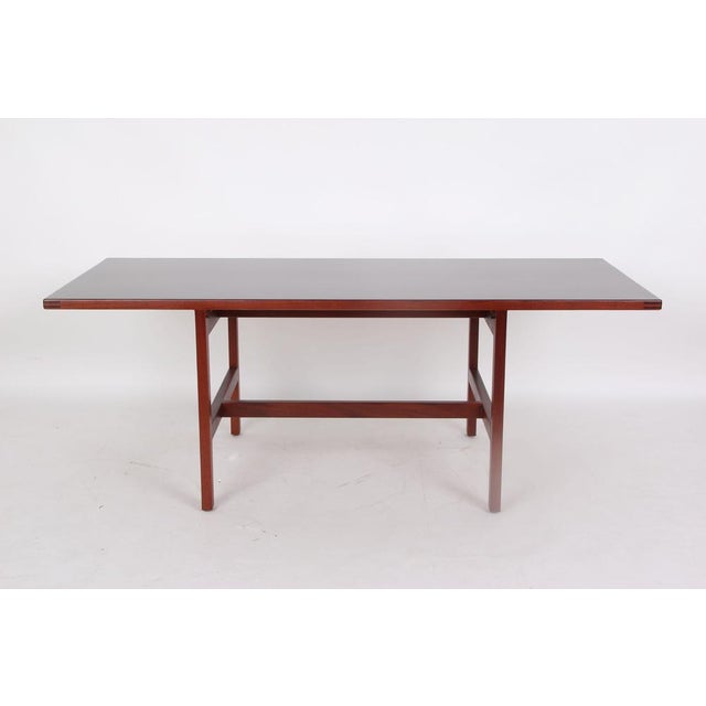 BM-76 Desk in Mahogany by Børge Mogensen for P. Lauritzen & Søn, 1960s For Sale - Image 10 of 15