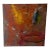 Mid Century Abstract Oil Painting on Canvas For Sale