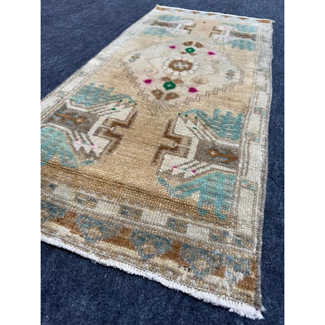 Early 21st Century Turkish Yastik Rug 1'7" x 3'3" For Sale - Image 5 of 5
