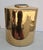 1980s Massive Gold Lustre Porcelain Cylander Vase For Sale - Image 5 of 10