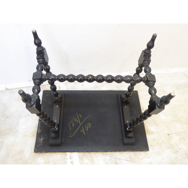 Moroccan Vintage Inlaid Moroccan DrinkTable For Sale - Image 3 of 4
