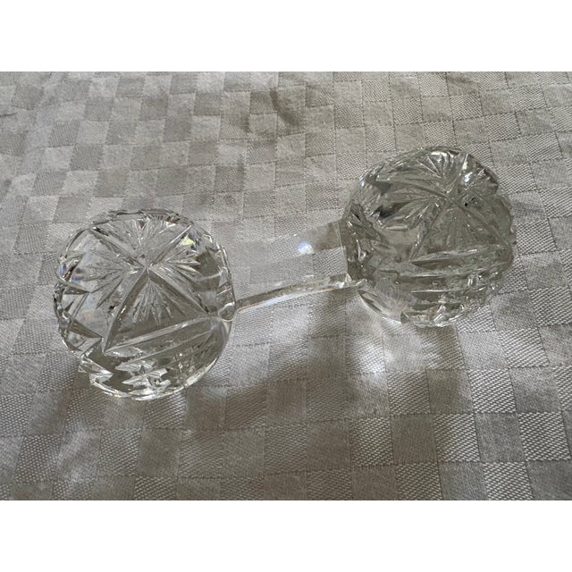 Glass Late 19th Century Cut Crystal Master Knife Rest For Sale - Image 7 of 7