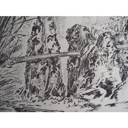 Laure Bruni, Belleville-Ménilmontant, 1937, Etching For Sale - Image 3 of 6
