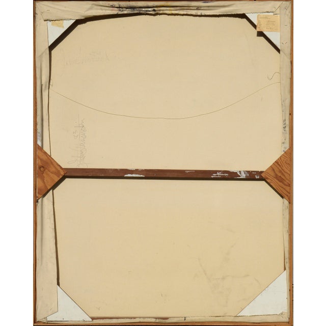 Large-Scale Abstract Expressionist Figurative Couple by Julius Wasserstein For Sale - Image 9 of 10