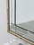 Contemporary Large Art Deco Beveled Wall Mirror with Architectural Arch Design For Sale - Image 3 of 11