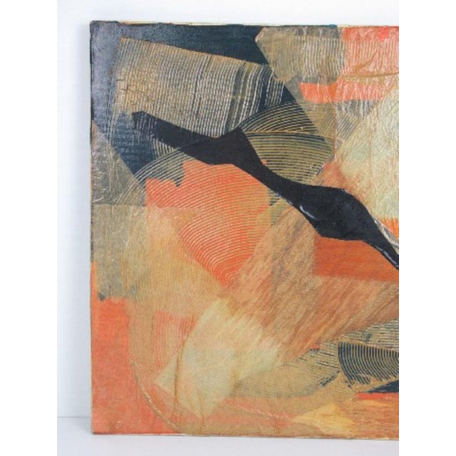 Abstract Composition, 1978, Mixed Media For Sale - Image 4 of 9