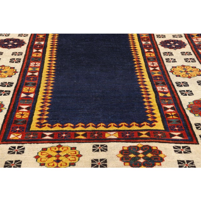 Late 19th Century Late 19th Century Caucasian Kazak Rug, 03'08 X 06'01 For Sale - Image 5 of 10