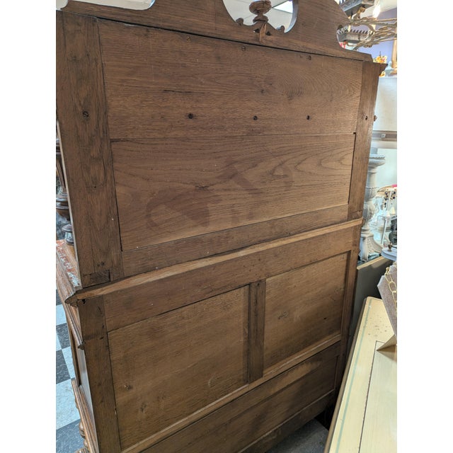 Brown Vintage French Buffet For Sale - Image 8 of 17