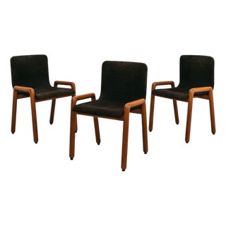 Sedie Dilos Wooden Chair by Guido Faleschini for I4 Mariani, 1970s, Set of 3 For Sale
