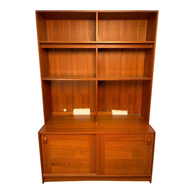Late 20th Century Danish Teak Stackable Bookcase by Domino Møbler For Sale