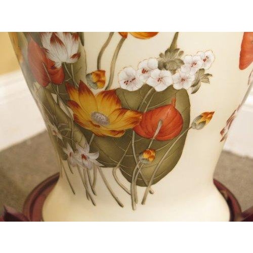 Chinese 1990s Speer Collectibles Chinese Porcelain Autumn Yan Yan Vase For Sale - Image 3 of 4