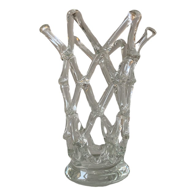 Art Deco Murano Vase from Barovier & Toso, Italy, 1940s For Sale