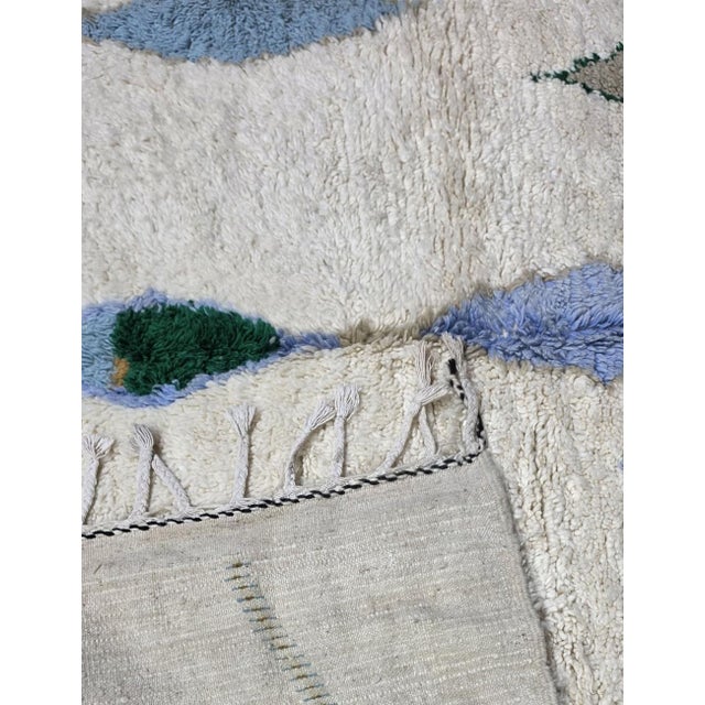 Textile Moroccan Diamond Plush Rug - 11.5 X 7.7 Ft For Sale - Image 7 of 8