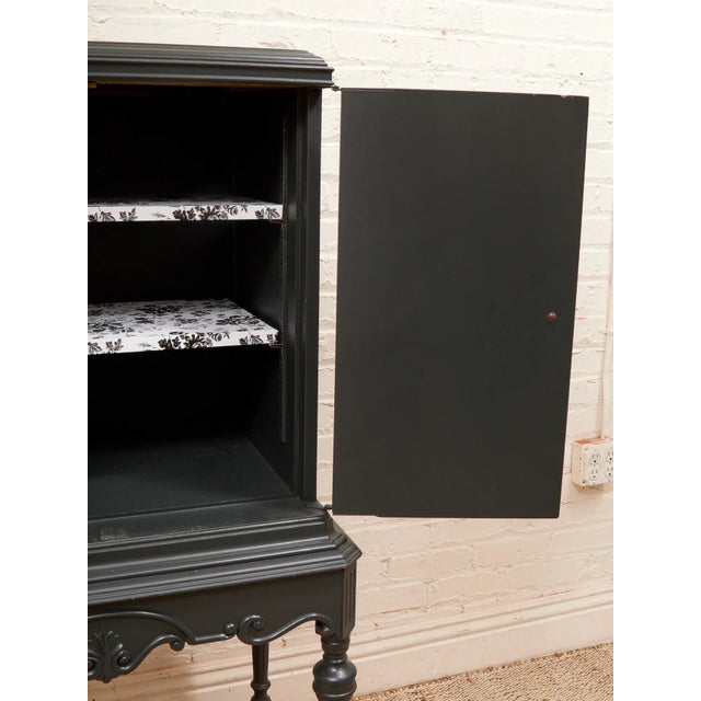 Dark Green Antique Bar Hutch For Sale - Image 12 of 12